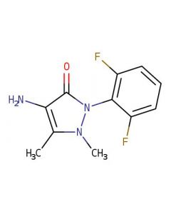 Astatech 4-AMINO-2-(2,6-DIFLUOROPHENYL)-1,5-DIMETHYL-1H-PYRAZOL-3(2H)-ONE; 0.25G; Purity 95%; MDL-MFCD30530999